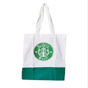 Slytherin house starbucks canvas tote